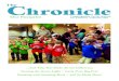 The Chronicle - Neveh Shalom · Congregation Neveh Shalom Our Footprint No. 9 January - February 2017 ... Jewish way of recognizing environmental concerns. It also reminds us that