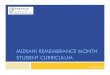 MIZRAHI REMEMBRANCE MONTH STUDENT …jimena.org/.../2015/11/MRM-Student-Curriculum-Framework.pdfMizrahi Remembrance Month: A History Mizrahi Jewish communities throughout North Africa