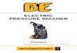 ELECTRIC PRESSURE WASHER · 2019. 6. 3. · This pressure washer is provided with a ground-fault circuit-interrupter (GFCI) built into the plugs of the power-supply cord. This device