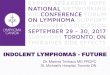 INDOLENT LYMPHOMAS - FUTURE · Event-free survival of 399 patients comparing CHOP to R-CHOP (P