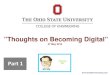 ”Thoughts on Becoming Digital” · Thornton. May. thornton@thorntonamay.com. Part 1 ”Thoughts on Becoming Digital” 27 May 2015