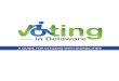 in Delaware · Warning: If you register to vote even though you know you are not eligible, you can be fined between $50.00 - $200.00 or imprisoned for 30 days to two years, or both