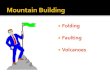 Folding Faulting Volcanoes - sm-courses.weebly.com€¦ · Mountain Building-Folding and Faulting Author: Edgar Power Subject: World Geography 3202 Created Date: 9/21/2016 3:08:18