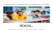 Community College Success Measure (CCSM) · The CCSM was developed to examine predictors of community college student success. The CCSM’s items and scales are specifically designed