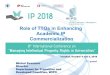 Role of TTOs in Enhancing Academic IP …...13 IP Commercialization and IP Protection Statistics show that there is globally an incising trend of using IP by universities and PRO