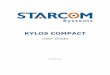 KYLOS COMPACT - Starcom GPS Global Solutions · 1. Emergency button – button which sends an emergency alert. 2. Power button – button which serves to turn the device on and off,
