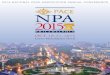 OCT. 18-21, 2015 Annual... · hiladelphia will host the 2015 National PACE Association (NPA) Annual Conference this fall. The conference will be held at the Loews Philadelphia Hotel,
