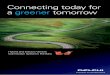 Connecting today for a greener tomorrow · 2018. 10. 19. · Delphi is currently driving the innovations required for future multivoltage architectures. Our research and development