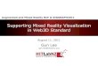 Supporting Mixed Reality Visualization in Web3D Augmented Reality What is AR (Augmented Reality) ? ¢â‚¬“Augmented