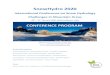 SnowHydro 2020 · 13.30 – 14.00 Poster presentation (2 min for each poster) ... Chairperson: Giacomo Bertoldi 10.45 – 11.00 Validation of ERA-5 snow water equivalent reanalysis