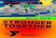 ONGER OGETHER - Fergus Falls YMCA · 2018. 3. 2. · A revolutionary weight training workout that strengthens, tones, and defines every muscle in your body. BodyPump is a resistance