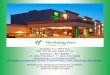 Holiday Inn Weirton - Adobe · 2020. 6. 11. · (Click here for Reviews) * 120 well-appointed guest rooms including King Bed Executive Suites, One Queen Bed Rooms and Two Double Bed