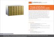 Postal 2000 Rear- Loading & Postal 3000 Front-Loading Lockers American Locker | 4170-103 Distribution
