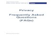 Privacy Frequently Asked Questions (FAQs) Privacy FAQs 20… · NIH employees, contractors and affiliates working on behalf of the Federal Government handle many different types of