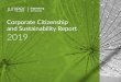 Corporate Citizenship and Sustainability Report · 2019. 8. 13. · strategically, supporting K-12 STEM education for girls and underserved minorities and directing philanthropic