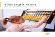The right start - CommBank · Commonwealth Bank of Australia The right start outh nancial wellbeing 10 Finding 2 A child’s financial capability also develops over time as the child