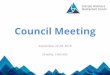 Council Meeting Vail, CO - Colorado€¦ · The meeting will resume at 2:00 p.m. TalentFOUND Update Ryan Keiffer, A-Train Marketing Communications . Education Leadership Council Lieutenant