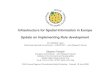 Infrastructure for Spatial Information in Europe Update on ... Spatial Data Infrastructures Unit Via