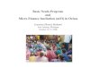 Basic Needs Program and Micro Finance Institution …...What we have achieved (from 2002-current) • Helped BISWA to start a Micro Finance Institution (mFI) with investments ($125,000)