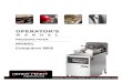 OPERATOR’S · Model 8000 Computron 1-1. INTRODUCTION This section provides basic operating procedures for the Henny Penny Computron 8000 Fryer. See the Operator’s …