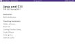 Java and C II - courses.cs.washington.edu · L01: Intro, Combinational LogicL27: Java and C II CSE369, Autumn 2016CSE351, Spring 2017 Compiling and Running Java The Java compiler