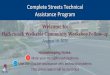 Complete Streets Technical Assistance Program...You can also raise your han\ or type your suggestions in the chat. • NJTPA Complete Streets Technical Assistance Program • 9 communities