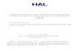 HAL archive ouverte · HAL Id: tel-00138435  Submitted on 26 Mar 2007 HAL is a multi-disciplinary open access archive for the deposit and 