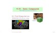 4.01. Ionic Compounds - San Diego Miramar Collegefaculty.sdmiramar.edu/.../04_BondingReactions/401/401_IonicCompo… · 8 4.01 Ionic and Covalent Compounds January 10 How are compounds