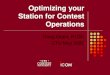 Optimizing your Station for Contest Operations · PDF file 2020. 5. 11. · Optimizing your Station for Contest Operations Doug Grant, K1DG CTU May 2020 “Optimize ... World-works-world