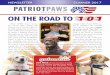 ON THE ROAD TO 101 - Patriot Paws...everyone not to buy him gifts for his 99th birthday but to donate to Patriot PAWS Service Dogs instead, he started a tradition because he did it