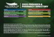 2020 PROVIDER & PHARMACY DIRECTORY · PDF file You may choose your PCP from the Provider and Pharmacy Directory. You may also view the most up-to-date Provider and Pharmacy Directory