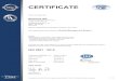 CERTIFICATE - Siemens...Certificate registration no. Date of revision Valid from Valid until Date of certification 002241 QM15 2018-06-13 2018-05-13 2021-05-12 2018-05-04 DQS GmbH
