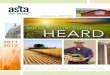 make your voice heard - American Seed Trade Association · 2017. 6. 21. · csta rep., Peter Entz, richardson seeds aMsac rep., Robert Gonzalez, winfield solutions state/regional