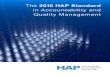 The 2010 HAP Standard in Accountability and …...accountability of their work, and benefits both the organisations and the people affected by crises. 1.2 Contents of the HAP Standard