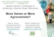 More Genes or More Agronomists? · Agronomists? Paul E. Fixen. International Plant Nutrition Institute. pfixen@ipni.net Achim Dobermann. International Rice Research Institute. a.dobermann@irri.org