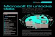 Microsoft BI unlocks data - theta · intelligence strategy and roadmap to centralise the data, ensure data integrity and automate manual data processes. The Microsoft BI suite, with