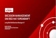 ON RED HAT OPENSHIFT DECISION MANAGEMENT...DECISION MANAGEMENT ON RED HAT OPENSHIFT using Red Hat Decision Manager v7 Matteo Mortari Software Engineer, Drools team 2018-05-09