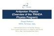 Antiproton Physics (Overview of the PANDA Physics …crunch.ikp.physik.tu-darmstadt.de/erice/2011/sec/talks/...asymptotic behaviour of QCD. Masses and widths are obtained by solving