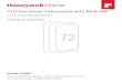 33-00424EFS—01 - T10 Pro Smart Thermostat with …...T10 Pro Smart Thermostat with RedLINK THX321WFS2001W Getting Started Need Help? For assistance please visit honeywellhome.com