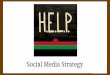 Social Media Strategysamanthakclark.weebly.com/uploads/2/4/8/5/24854173/h.e.l.p._final... · Social Media Strategy. #HELPChangeALife Our Semester at a Glance Challenge: Social Media
