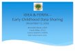 IDEA & FERPA -- Early Childhood Data Sharing...Dec 17, 2014  · IDEA Part C Enacted 1986, last amended 2004 Last major regulations in 2011 IDEA Part B Enacted 1975, last amended 2004