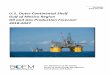 U.S. Outer Continental Shelf Gulf of Mexico Region Oil and Gas … · 2019. 10. 14. · FORECAST HIGHLIGHTS The Bureau of Ocean Energy Management (BOEM), Gulf of Mexico Region (GOMR)