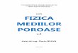 CURS FIZICA MEDIILOR POROASE - Bejan Florin · 2020. 1. 24. · CURS FIZICA MEDIILOR POROASE v.2 ... (hidrologie, geologie petrolieră, geofizică) biologie și biofizică, știința