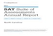 2017 North-Carolina SAT Suite of Assessments Annual Report · 2017 SAT Suite Annual Report North Carolina 144,705 test takers completed the SAT or a PSAT‐related assessment (PSAT/NMSQT,