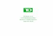 TDBNA 2018 IDI Public Section · 2019. 1. 17. · TD Bank, N.A.Public Section I. Summary of Resolution Plan A. Resolution plan Requirements Page | 5 Events subsequent to 2015 Plan