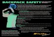 BACKPACK SAFETY safety.pdfa backpack that: • Has wide, padded shoulder straps. • Has a padded back. • Includes a waist strap. • Is lightweight. • Contains reflective materials