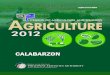 CALABARZON - Philippine Statistics Authority · CALABARZON, 2012..... 17 Table 3.2.5 Number and Area of Holding/Farm Parcels Planted with Top Five Permanent Crops by Compact Planting