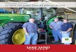 TABLE OF CONTENTS - Lake Land College – Lake Land College · 1 . LAKE LAND COLLEGE . JOHN DEERE TECHNOLOGY PROGRAM. The John Deere Technology Program is a two-year Ag-mechanics