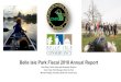 Belle Isle Park Fiscal 2018 Annual Report...2019/05/10  · Belle Isle Park Annual Report, Fiscal Year 2018 15 FY 2018 Capital Improvements Anna Scripps Whitcomb Conservatory & Belle
