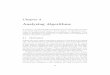 Analyzing Algorithmspeople.cs.ksu.edu/~rhowell/algorithms-text/text/chapter...When analyzing the performance of an algorithm, we would like to learn something about the running time
